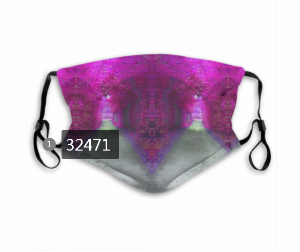 2020 #45 Dust mask with filter->nfl dust mask->Sports Accessory